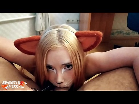❤️ Kitsune sluk piel en kom in haar mond ️ Superseks by ons ﹏